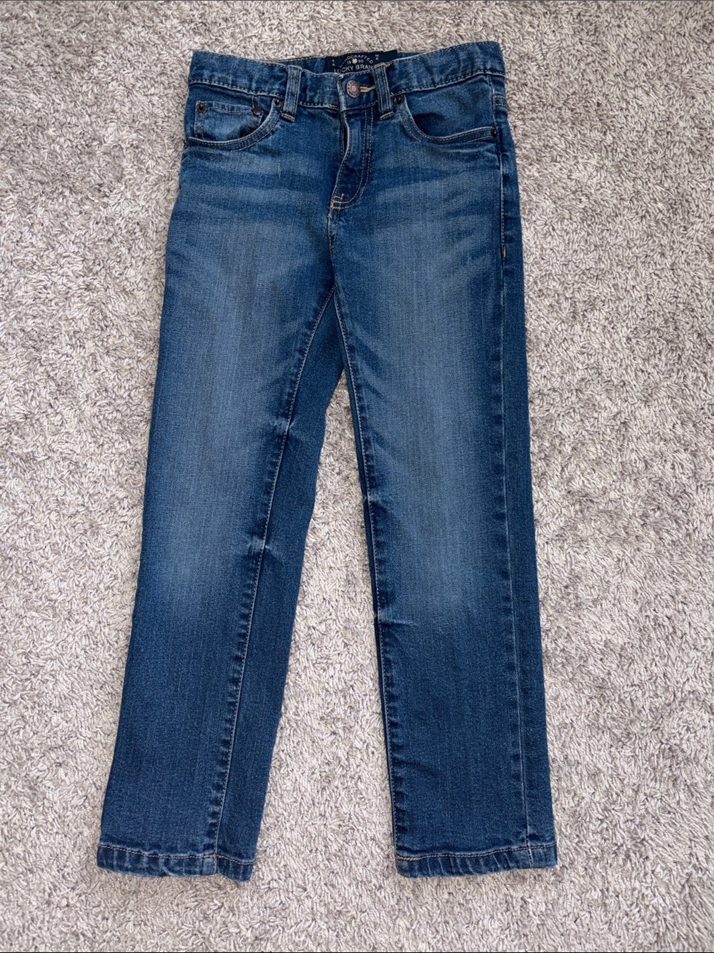 Lucky Brand Kids Straight-Leg Blue Jeans